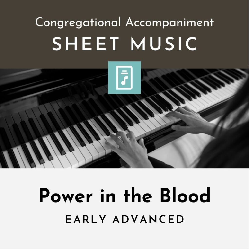 Power in the Blood - Sheet Music - Natalie Raynes Music