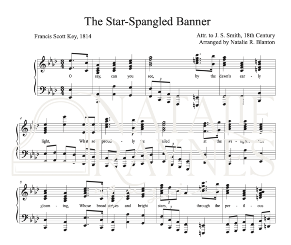 The Star-Spangled Banner- Sheet Music - Image 2