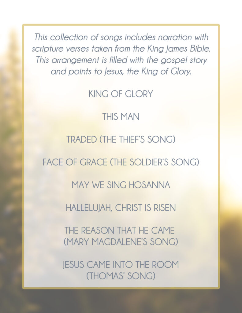 Who Is This King Of Glory Easter Cantata Natalie Raynes Music Who is this king of glory easter cantata natalie raynes music